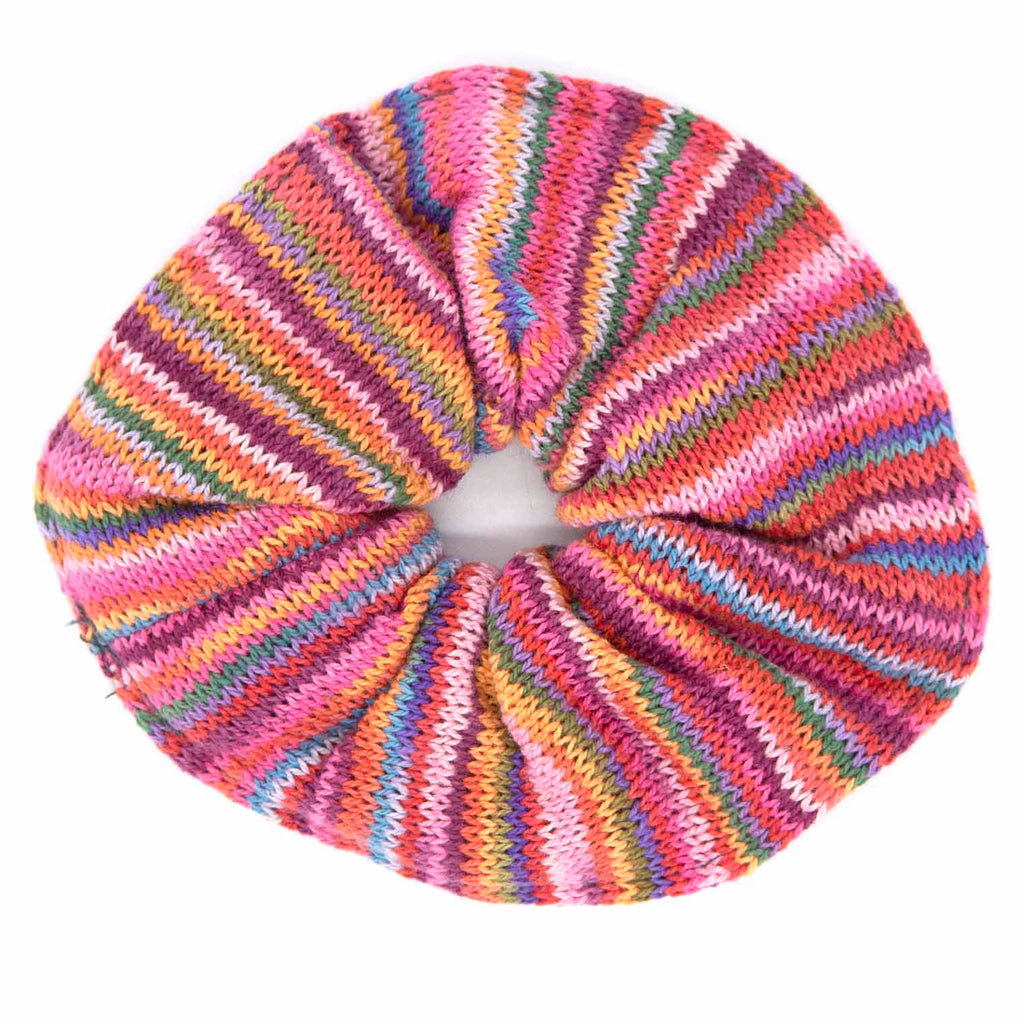 Knitted Cotton Scrunchie-Hair Accessories-Siesta Crafts
