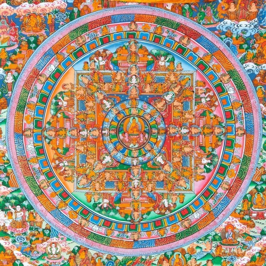 The Sacred Art of Thangka Paintings-Siesta Crafts Blog