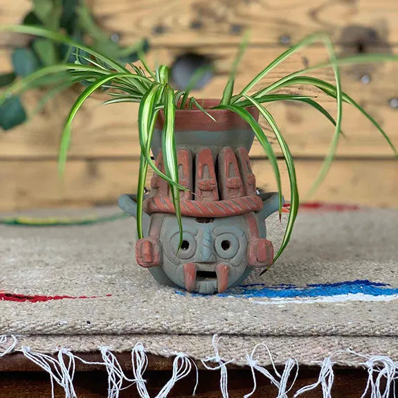 Aztec Deity Statues-Siesta Crafts Blog