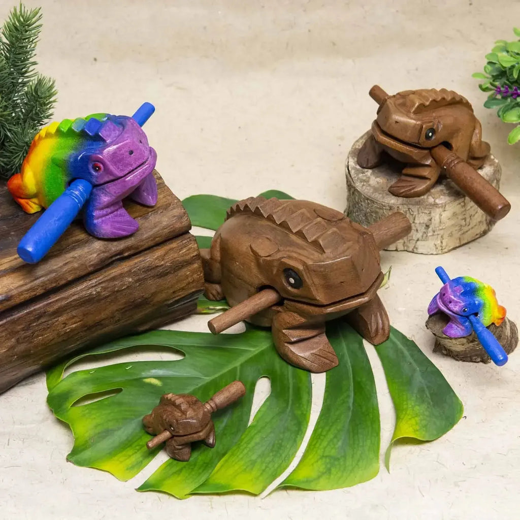The Croaking Frog Guiros - Shop the Blog-Siesta Crafts