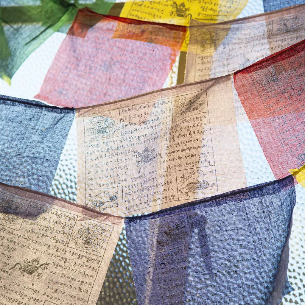 Tibetan Prayer Flags: Colour and Positive Energy - Shop the Blog-Siesta Crafts