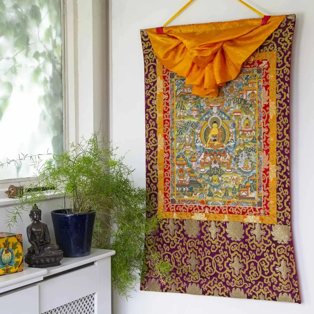 The Sacred Art of Thanka Paintings - Shop the Blog-Siesta Crafts