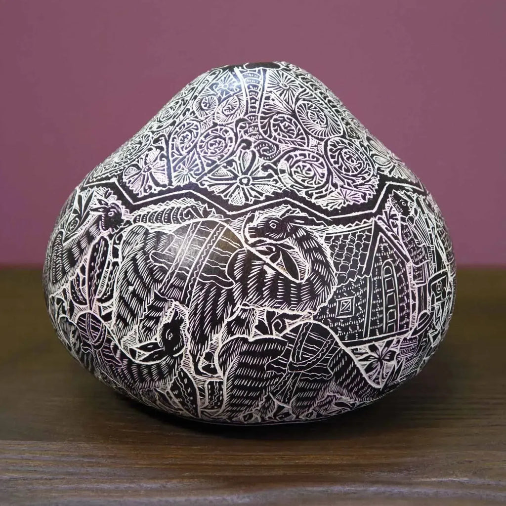 Peruvian Artisan Gourds-Siesta Crafts
