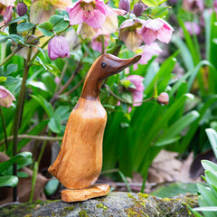 Bamboo Root Duckling-Ornaments & Figurines-Siesta Crafts