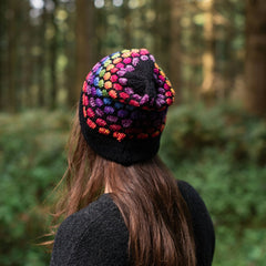 Rainbow Honeycomb Hat-Hats-Siesta Crafts