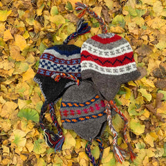 Mixed Woollen Earflap Hats-Hats-Siesta Crafts