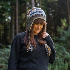 Mixed Woollen Earflap Hats-Hats-Siesta Crafts