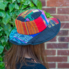 Guatemalan Colours Patch Hat-Hats-Siesta Crafts