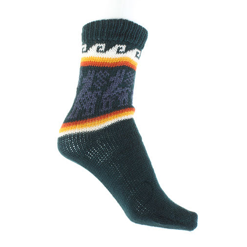 Autumnal Llama Socks-Socks & Legwarmers-Siesta Crafts