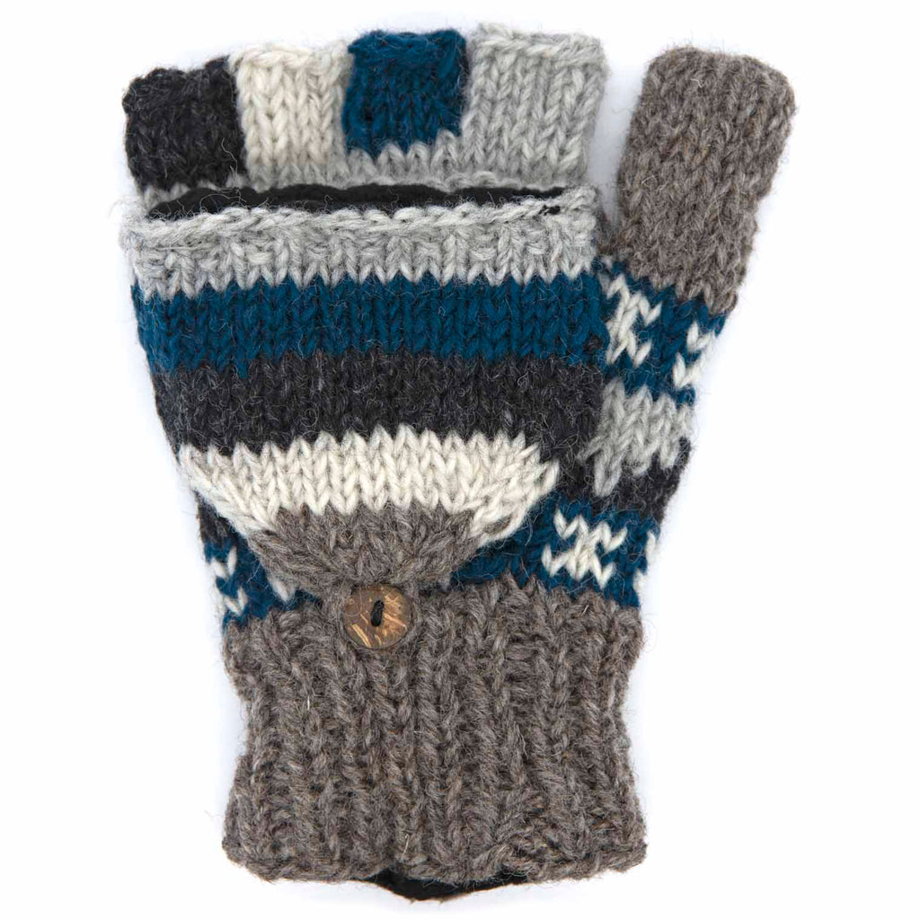 Fleece Lined Hunter Gloves-Gloves-Siesta Crafts