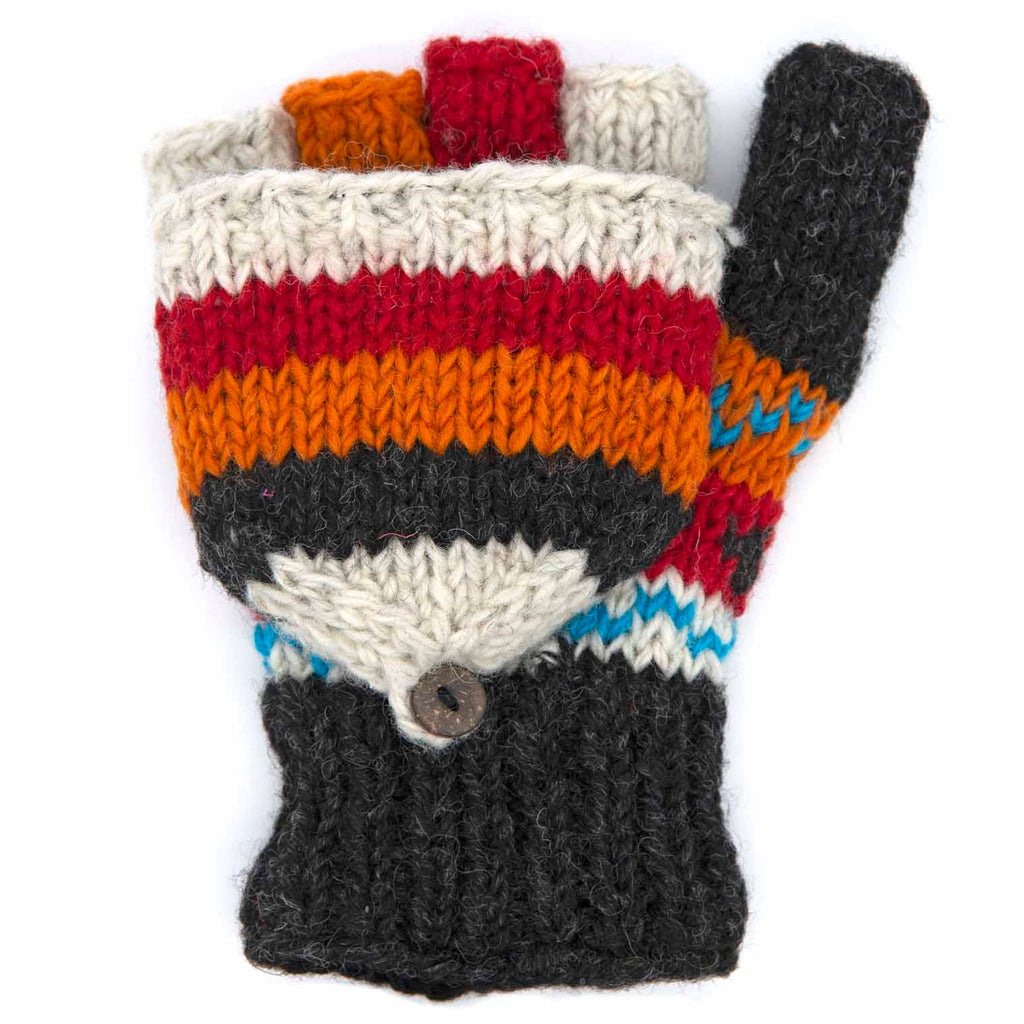 Fleece Lined Hunter Gloves-Gloves-Siesta Crafts