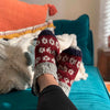 Mixed Woollen Slippers-Socks & Legwarmers-Siesta Crafts