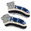 Mixed Woollen Slippers-Socks & Legwarmers-Siesta Crafts