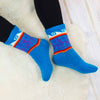 Spring Llama Socks-Socks & Legwarmers-Siesta Crafts