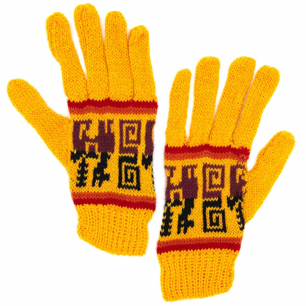 Llama Gloves-Gloves-Siesta Crafts