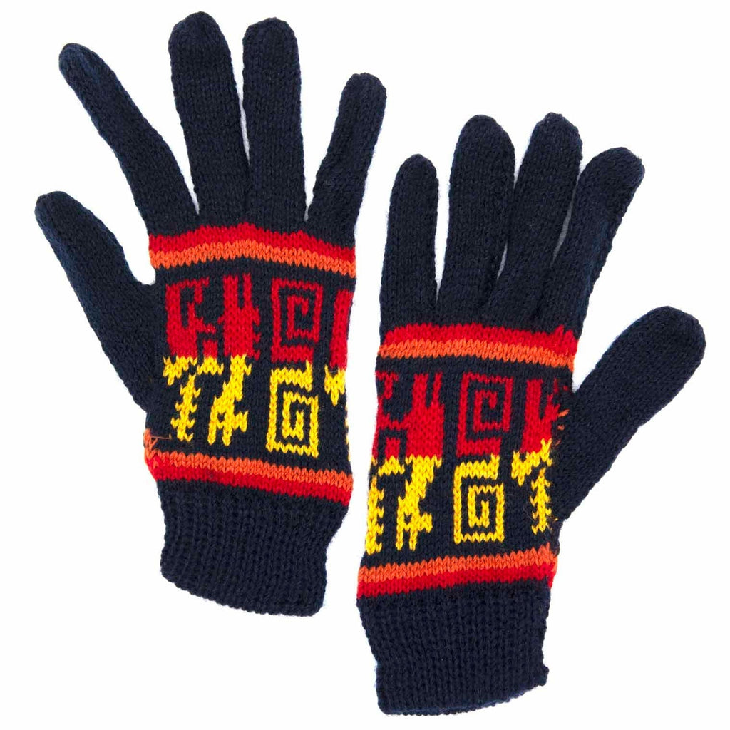 Llama Gloves-Gloves-Siesta Crafts