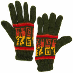 Llama Gloves-Gloves-Siesta Crafts