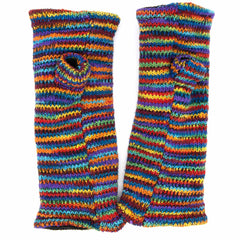 Knitted Cotton Tube Gloves-Gloves-Siesta Crafts