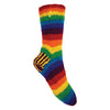 Rainbow Knit Socks-Socks & Legwarmers-Siesta Crafts