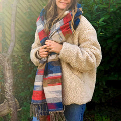 Indian Acrylic Scarf-Scarves-Siesta Crafts