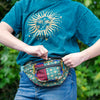 Recycled Sari Bum Bag-Bags & Purses-Siesta Crafts
