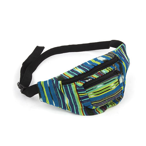 Multicoloured Hip Bag-Bags & Purses-Siesta Crafts