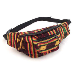 Rasta Hip Bag-Bags & Purses-Siesta Crafts