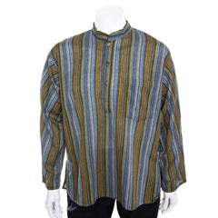 Stripy Grandad Shirt-Shirts-Siesta Crafts
