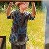 Short Sleeve Patch Kurta-Shirts-Siesta Crafts