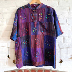 Purple Haze Short Sleeve Shirt-Shirts-Siesta Crafts