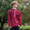 Tibetan Trim Fine Cotton Shirt-Shirts-Siesta Crafts
