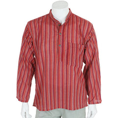 Stripy Grandad Shirt-Shirts-Siesta Crafts