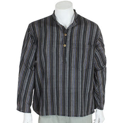 Stripy Grandad Shirt-Shirts-Siesta Crafts