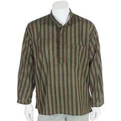 Stripy Grandad Shirt-Shirts-Siesta Crafts
