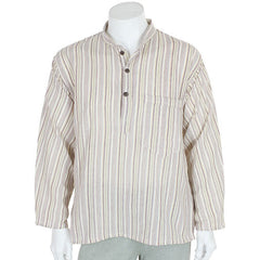 Stripy Grandad Shirt-Shirts-Siesta Crafts