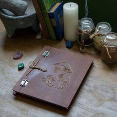 Blank Mushroom Spell Book-Office & Stationery-Siesta Crafts