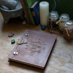 Blank Moon Phases Spell Book-Office & Stationery-Siesta Crafts