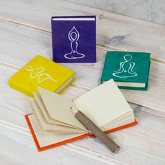 Yoga Pose Notebook Set-Office & Stationery-Siesta Crafts