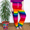 Rainbow Drawstring Trousers-Trousers-Siesta Crafts