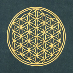 Flower of Life Stonewashed T-Shirt-T-Shirts-Siesta Crafts