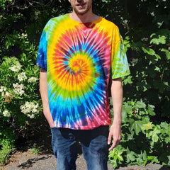 Spiral Tie Dye T-Shirt-T-Shirts-Siesta Crafts