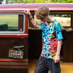 Tie Dye T-Shirt-T-Shirts-Siesta Crafts