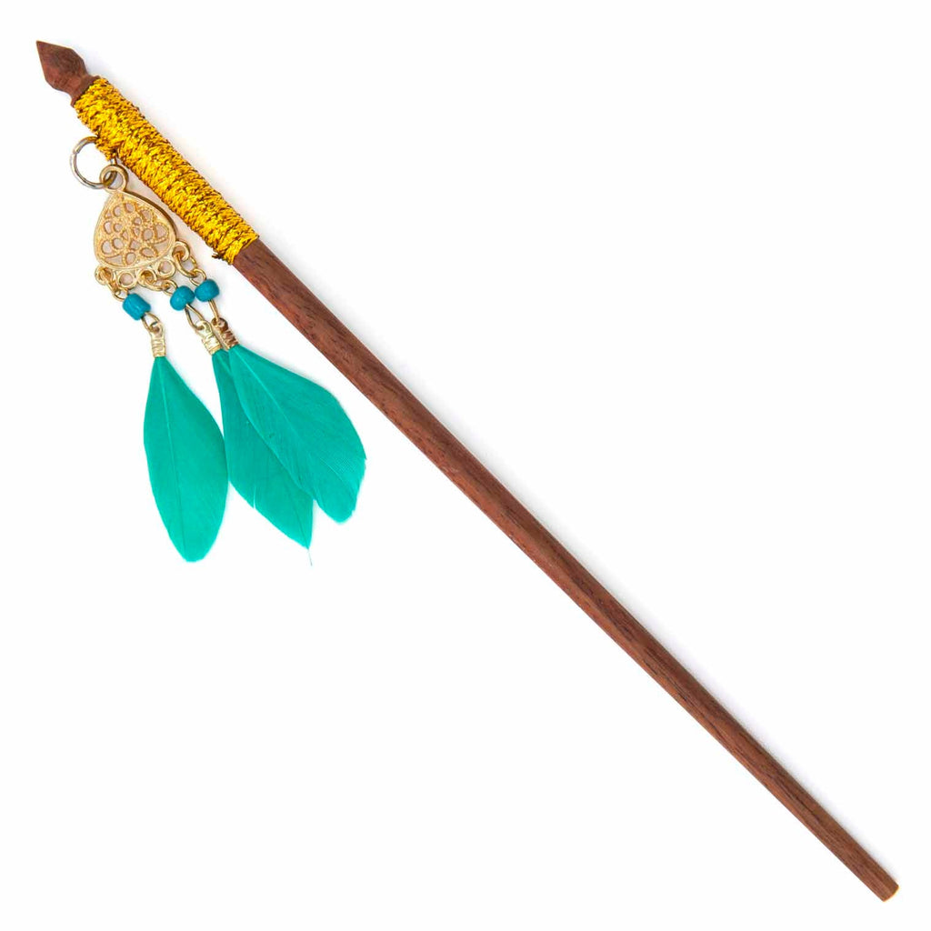 Decorated Hair Stick-Hair Accessories-Siesta Crafts