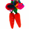 Hill Tribe Carrot Scrunchie-Hair Accessories-Siesta Crafts