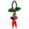 Hill Tribe Carrot Scrunchie-Hair Accessories-Siesta Crafts