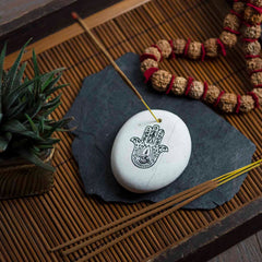 Hand of Fatima Incense Holder-Incense Holders-Siesta Crafts