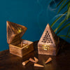 Pyramid Smoke Box-Incense Holders-Siesta Crafts