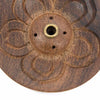 Dark Wood Incense Holder-Incense Holders-Siesta Crafts