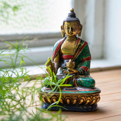 Turquoise Buddha-Buddhism-Siesta Crafts