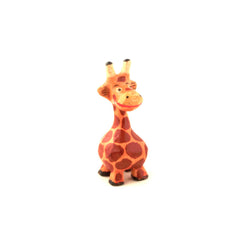 Cartoon Giraffe Small-Ornaments & Figurines-Siesta Crafts